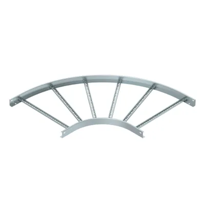 OBO BETTERMANN Bogen Kabelleiter LB 90 660 R3 FS 6225050 | 90° horizontal | 60x600 mm | Stahl bandverzinkt | zink
