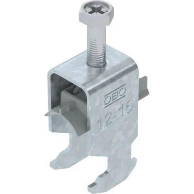 OBO Bettermann Bügelschelle BS-H1-K-16 FT 1186209 | C-Profil | 12-16mm | Stahl verzinkt | halogenfrei