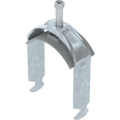 OBO Bettermann Bügelschelle BS-H1-K-70 FT | 64-70mm | Stahl verzinkt | Profilschiene | halogenfrei