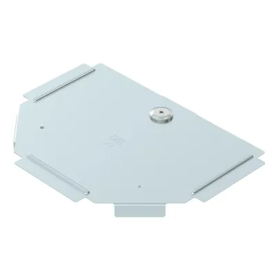 OBO Bettermann Deckel für T-Stück RTD 100 FS 6038600 | Kabelrinne | 100 mm Breite | Stahl bandverzinkt | zink