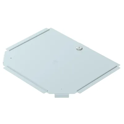 OBO BETTERMANN Deckel für T-Stück RTD 200 FS 6038604 | Kabelrinne | 200 mm | Stahl bandverzinkt | Drehriegel | zink