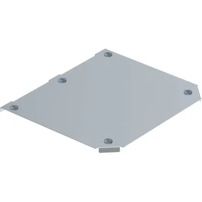 OBO Bettermann Deckel T-Abzweigst­ück DFTM 300 FS 7138796 | Kabelrinne | 300 mm | Stahl bandverzinkt | Drehriegel