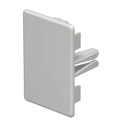 OBO Bettermann Endstück WDK HE40060LGR 6183735 | Endkappe Kabelkanal 40x60mm | PVC | aufrastbar | IP30 | lichtgrau