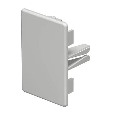 OBO Bettermann Endstück WDK HE40060LGR 6183735 | Endkappe Kabelkanal 40x60mm | PVC | aufrastbar | IP30 | lichtgrau