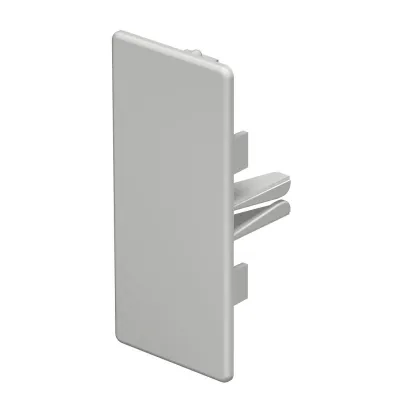 OBO Bettermann Endstück WDK HE40090RW | Endkappe für Kabelkanal 40x90mm | PVC | aufrastbar | weiß RAL9010