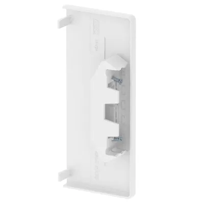 OBO Bettermann Endstück GKH-E70170RW | Endkappe Geräteeinbaukanal | halogenfrei | 170x70 mm | IP30 | RAL9010 Reinweiß