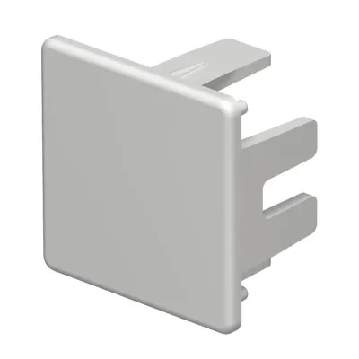 OBO Bettermann Endstück WDK HE30030RW 6193188 | Endstück für WDK-Kanal | 30x30 mm | PVC | aufrastbar | weiß RAL9010