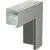 Bild: OBO BETTERMANN Flachwinkel mit Oberteil LKM F60060FS 6247989 | 60x60mm | Stahl bandverzinkt | 90° | halogenfrei | zink