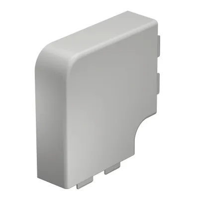 OBO Bettermann Flachwinkelhaube WDK HF40110RW | 40x110mm | 90° Winkel | PVC Kunststoff | IP30 | reinweiß RAL9010