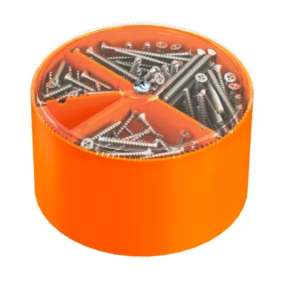 OBO Bettermann Geräteschraube ZA 100-GS-VB 2003280 | Senkkopf | 3,2 mm | 15/25/40 mm | Stahl verzinkt | Vorratsbox