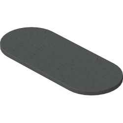 OBO BETT. Gummiunterlage schwarz ISSGU70140