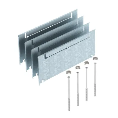 OBO Bettermann Höhenausgleich-Bausatz ASH250-3 215270 | 7410158 | für Unterflurdose UZD250-3 | 215+55 mm | quadratisch
