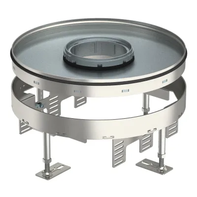 OBO Bettermann Kassette RKFR2 9 V20 7409430 | 305mm | Edelstahl | nivellierbar | für Nasspflege Fußboden