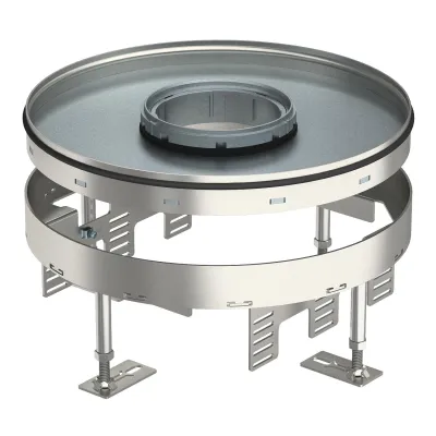 OBO Bettermann Kassette RKFR2 9 V20 7409430 | 305mm | Edelstahl | nivellierbar | für Nasspflege Fußboden