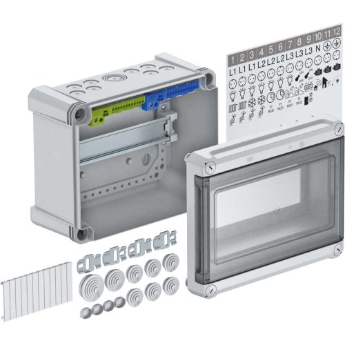 Bild: OBO BETT. Kleinverteiler für max. 9 TE SDB 09 PC