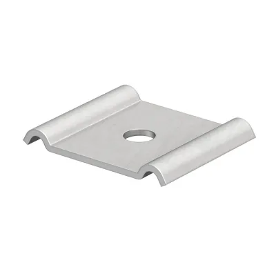 OBO BETTERMANN Klemmstück GKS 50 11 A4 | 6015280 | Befestigung Gitterrinnen | M10 60x40 | Edelstahl | rostfrei