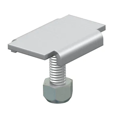 OBO Bettermann Klemmstück KS 23 35 A2 | 6016529 | für C-Gitterrinne MW 45/90 | M6x20 | rostfreier Stahl | edelstahl