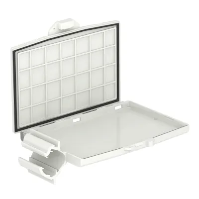 OBO BETTERMANN Magnetkartenhalter PCS-H 5091527 | für PCS-Karten | für Rundleiter Ø 8-10 mm | plombierbar | 10 Stück