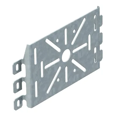 OBO Bettermann Montageplatte MP 225 UNI FS 7084870 | horizontal | 225x115mm | Stahl bandverzinkt | Schraubbefestigung