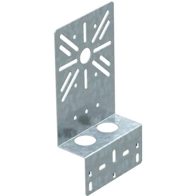 OBO Bettermann Montageplatte MP WI KL DD 7085111 | vertikal | 210x120mm | Stahl | bandverzinkt | Schraubbefestigung