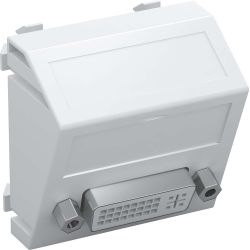 OBO BETT. Multimediaträger DVI 45x45mm rws MTS-DVI S RW1