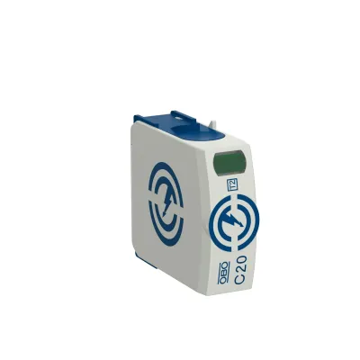 OBO BETTERMANN Überspannungsableiter C20-0-255 NPE-Funkenstrecke | Typ 2 | 1-polig | 230 V AC | 1,3 kV | IP20