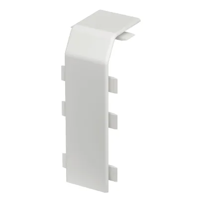 OBO Bettermann Kanalkupplung RD Kup40105 rws | Sockelleistenkanal RAUDUO 40x105 mm | PVC | reinweiß RAL9010