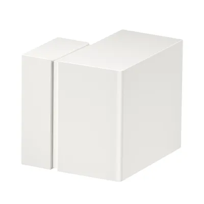 Rehau Außeneck BRK AE70110 rws für Geräteeinbaukanal Signa Base 70x110mm | Kunststoff | halogenfrei | RAL9010
