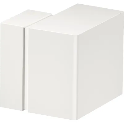 Rehau Außeneck BRK AE70110 rws für Geräteeinbaukanal Signa Base 70x110mm | Kunststoff | halogenfrei | RAL9010