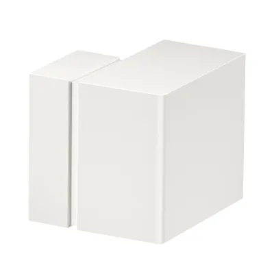 Rehau Außeneck BRK AE70110 rws für Geräteeinbaukanal Signa Base 70x110mm | Kunststoff | halogenfrei | RAL9010