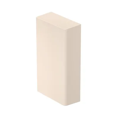 REHAU Endstück BRK ES70130 cws | Geräteeinbaukanal SIGNA BASE | 137x73 mm | Kunststoff | aufrastbar | weiß RAL9001