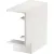 Bild: Rehau Flachwinkel BRK FW70110 | Geräteeinbaukanal Signa Base 70x110mm | Kunststoff PC/ABS | 90° | RAL 9010 reinweiß