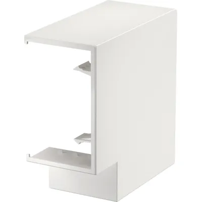 Rehau Flachwinkel BRK FW70110 | Geräteeinbaukanal Signa Base 70x110mm | Kunststoff PC/ABS | 90° | RAL 9010 reinweiß