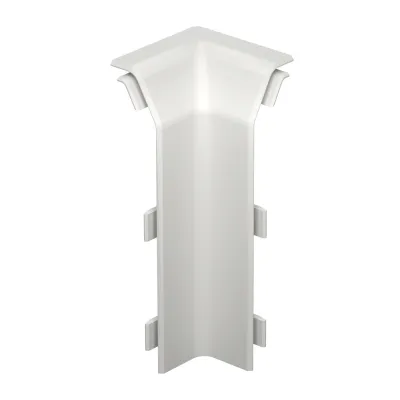 Rehau Inneneck für Sockelleistenkanal SL IE20110 | 20x110 mm | PVC | RAL 9010 | reinweiß | Haubenformteil