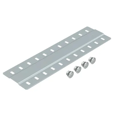 OBO Bettermann Stoßstellenleiste SSLB 300 FS | 7070217 | Kabelrinne 300 mm | bandverzinkt | Schraubverbinder