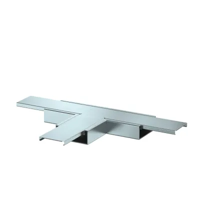 OBO Bettermann T-Abzweig PLM TB 0410 FS 7218074 | Brandschutzgewebe | 100x40mm | Stahl | bandverzinkt | zink