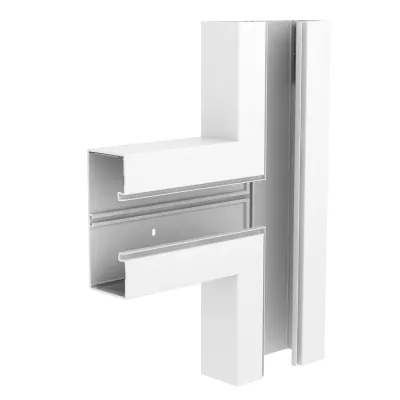 OBO Bettermann T-Stück GKH-T70170RW 6114370 | Geräteeinbaukanal 170x70 mm | halogenfrei PC/ABS | reinweiß RAL9010