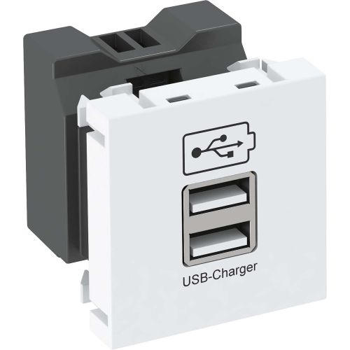 OBO BETT. USB Ladegerät m. 2.1A Ladestrom MTG-2UC2.1 RW1