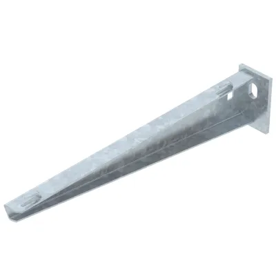 OBO Bettermann Wand- und Stielausleger AW G 15 31 FT | 6420610 | für Gitterrinne 300mm | 310x65mm | Stahl feuerverzinkt