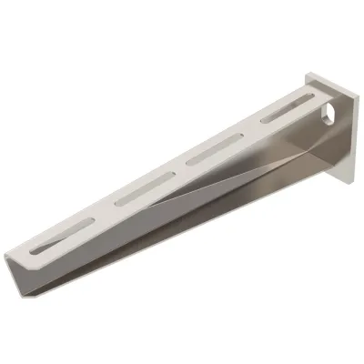 OBO BETTERMANN Wand- und Stielausleger AW 30 31 A2 | 310mm | 3kN | Edelstahl 304 | 90° | unbehandelt