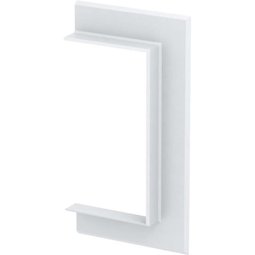 Bild: OBO BETT. Wandabschlussblende offen G-KWAO90170RW