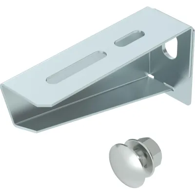 OBO BETTERMANN Wand- und Stielausleger MWA 12 11S FS | 6424716 | 110mm | 1,2kN Tragkraft | Stahl bandverzinkt