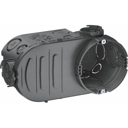 Bild: OBO Elektronikdose UE 66 m.Geräteschrauben tsw RAL9005