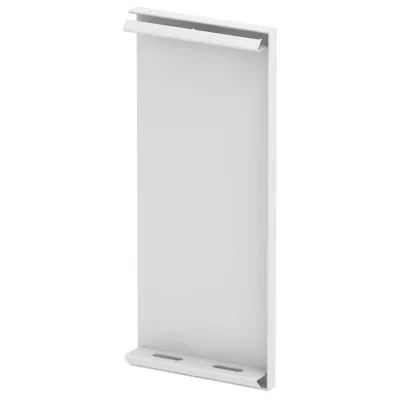 OBO BETTERMANN Endstück GS-E90210RW 6278170 | Geräteeinbaukanal | 210x90mm | Stahl | halogenfrei | IP30 | RAL9010