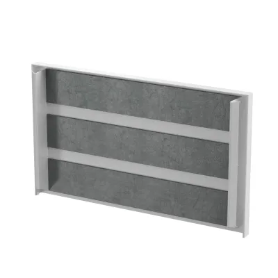 OBO BETTERMANN Endstück PLM EP 1220 RW 7218096 | Brandschutzgewebe | Stahl beschichtet | 205x20x121 mm | RAL 9010