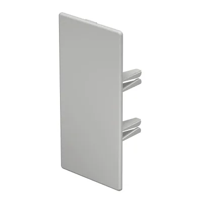OBO Bettermann Endstück WDK HE60130LGR | Endstück für WDK-Kanal | 60x130mm | PVC Kunststoff | lichtgrau RAL7035 | IP30