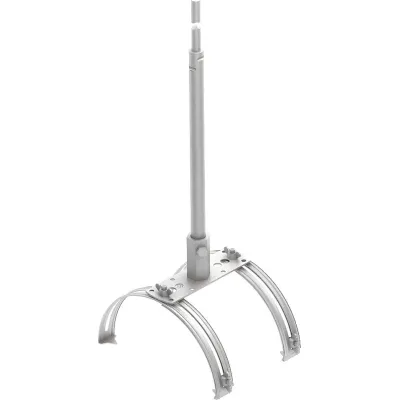 OBO BETTERMANN Fangstangenhalter F-FIX-132 | für Firstziegel | Ø16mm | Edelstahl V2A | 1000mm | verstellbar