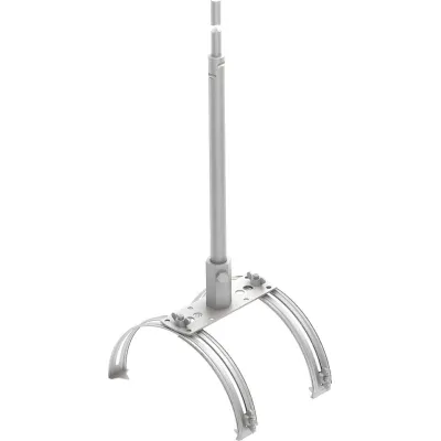 OBO BETTERMANN Fangstangenhalter F-FIX-132 | für Firstziegel | Ø16mm | Edelstahl V2A | 1000mm | verstellbar
