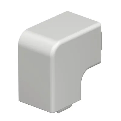 OBO BETTERMANN Flachwinkelhaube WDK HF30030RW 6192815 | 90° Winkel | 30x30mm | PVC | IP30 | reinweiß RAL9010