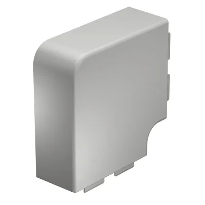 OBO BETTERMANN Flachwinkelhaube WDK HF60130RW | 90° Kabelkanal 60x130 mm | PVC | IP30 | reinweiß RAL9010